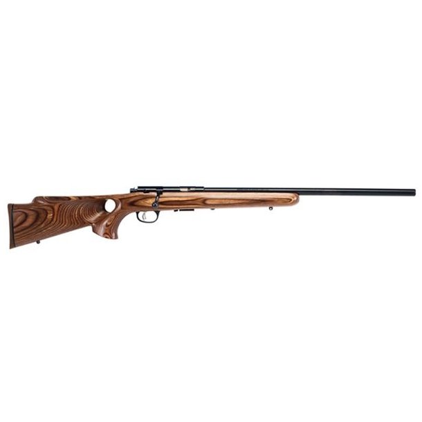 Marlin XT 17VLB 17HMR Bolt Action Lamineret  Tr Thumphole - sort bruneret
