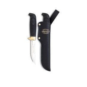 Martiini Condor Classic Kniv Sort Gummi Skfte, Rustfrit Stl Blad