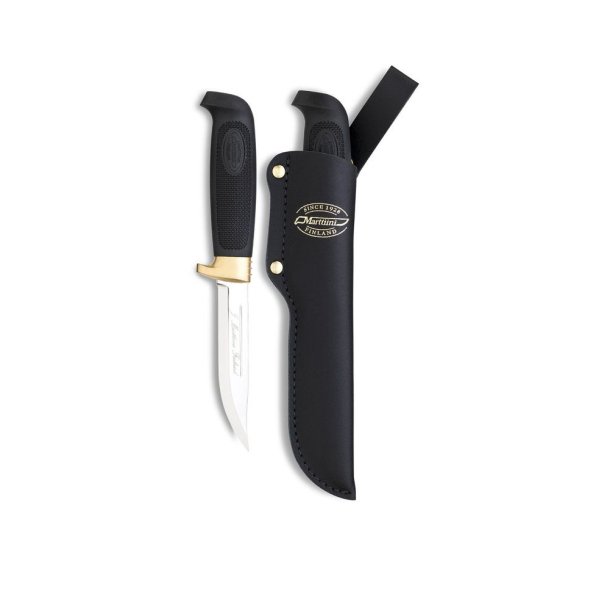 Martiini Condor Classic Kniv Sort Gummi Skfte, Rustfrit Stl Blad
