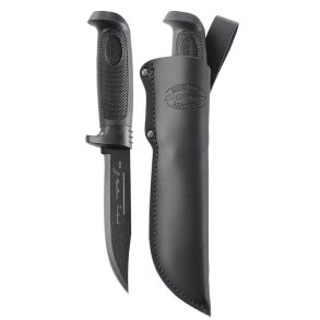 Martiini Condor Frontier Kniv Sort Gummi Skfte, Rustfrit Stl Martef