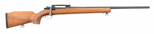 mauser 98 6,5x55 brugt jagtriffel med skinne & fluted løb