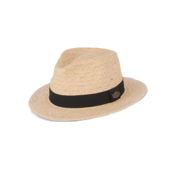 MJM Aksa Organic Raffia Hat Beige
