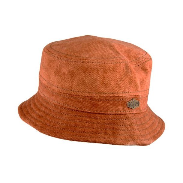 MJM Cloud Canvas Hat Rust