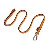 Non-Stop Dogwear Bungee Leash 2m Black / Orange Hundesnor