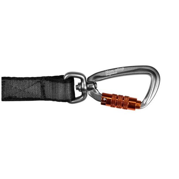 Non-Stop Dogwear Move Leash 15mm/1.5m Black - Hundesnor