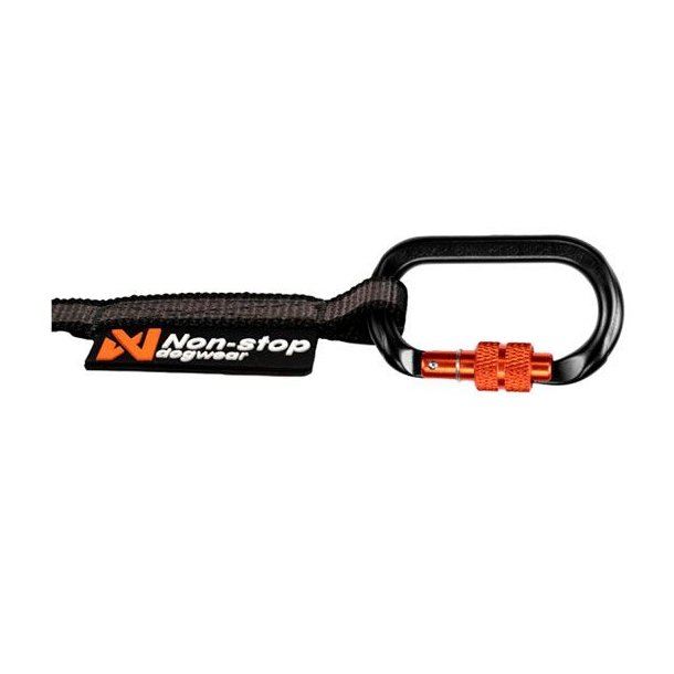 Non-Stop Dogwear Touring Bungee Leash 2m/23mm - Hundesnor Med Screw-Lock