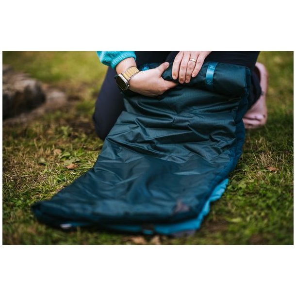 Non-stop dogwear Trekking dog bed Dark Teal, L