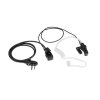 Nordhunt Headset Med Luftslange og Mikrofon