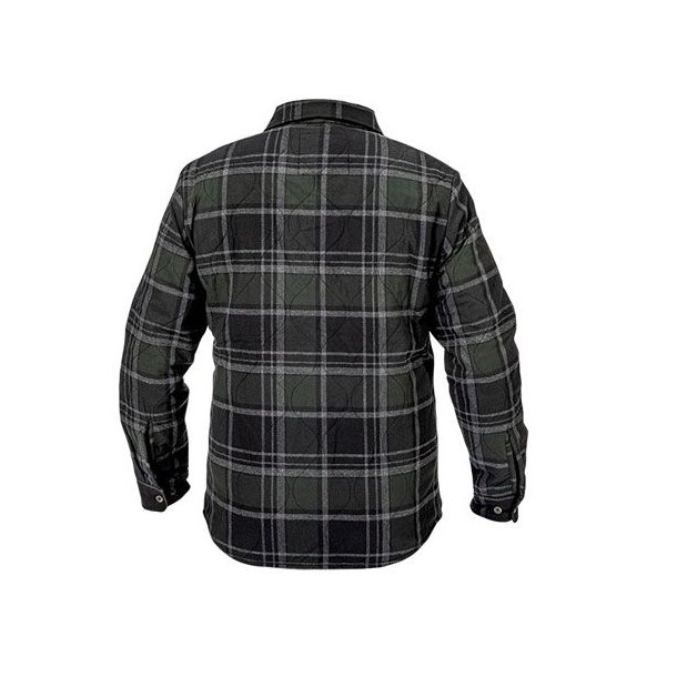 Nordhunt McDonnel Quilted Flannel Shirt Green Check