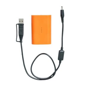 Nordic Heat USB-A/C Ladekabel til 3,5mm  2600mAh batteri