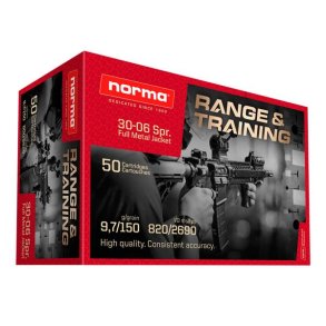 Norma Range&Training FMJ 30.06 9,7g/150gr Riffelpatron 50stk