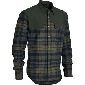 Northern Hunting Kjall Flannel Shirt Blue