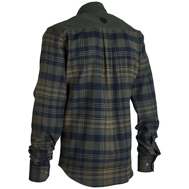 Northern Hunting Kjall Flannel Shirt Blue