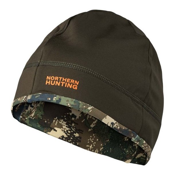 Northern Hunting Rune Beanie Vendbar Dark Green / Opt2
