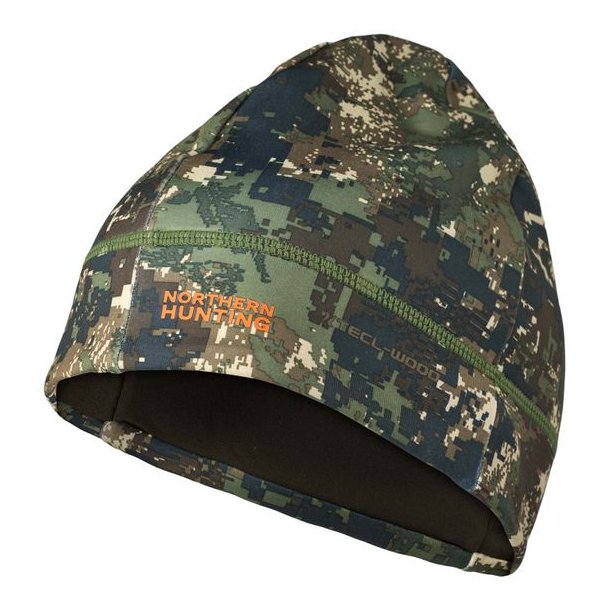 Northern Hunting Rune Beanie Vendbar Dark Green / Opt2