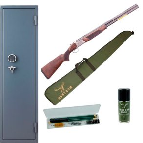 Nyj�gers�t med Browning Citori Haglgev�r, V�benskab,  Foderal, Renses�t og Huntcom Gunoil