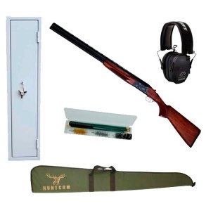 Nyj�gers�t med Yildiz SPZ 12/76-71cm haglgev�r, v�benskab, foderal, h�rev�rn og renses�t