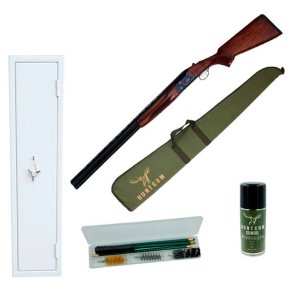 Nyj�gers�t med Yildiz SPZ SM 34,5 cm Haglgev�r, Soteria V�benskab, Foderal, Renses�t og V�benolie