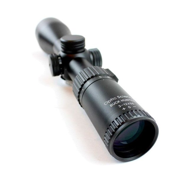Optic Science Buck Hunter 3-12x56 IR m/Lys Sigtekikkert