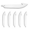 Outdoor Edge 3.5” Drop-Point Blade Pack Med 6 blade Til Razor-serien