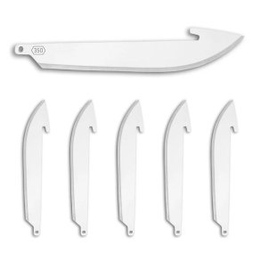 Outdoor Edge 3.5” Drop-Point Blade Pack Med 6 blade Til Razor-serien