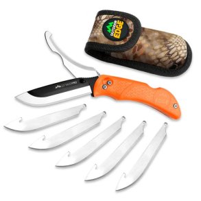 Outdoor Edge Razor-Pro G Orange Kniv med 6 stk Blade