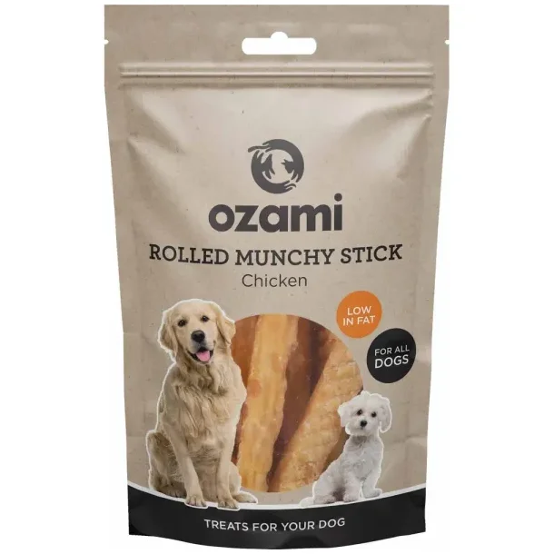 Ozami Chicken Rolled Munchy Stick 100g
