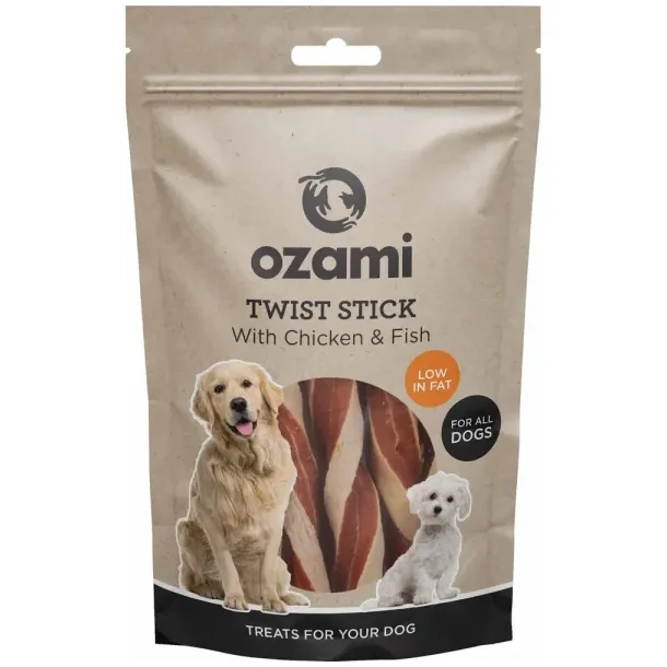 Ozami Chicken Twist Sticks 100g