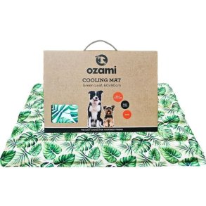 Ozami Cooling Mat Green Leaf 60x90cm