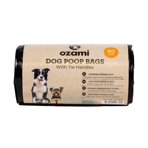 Ozami Hundeposer med Hndtag 50 stk.