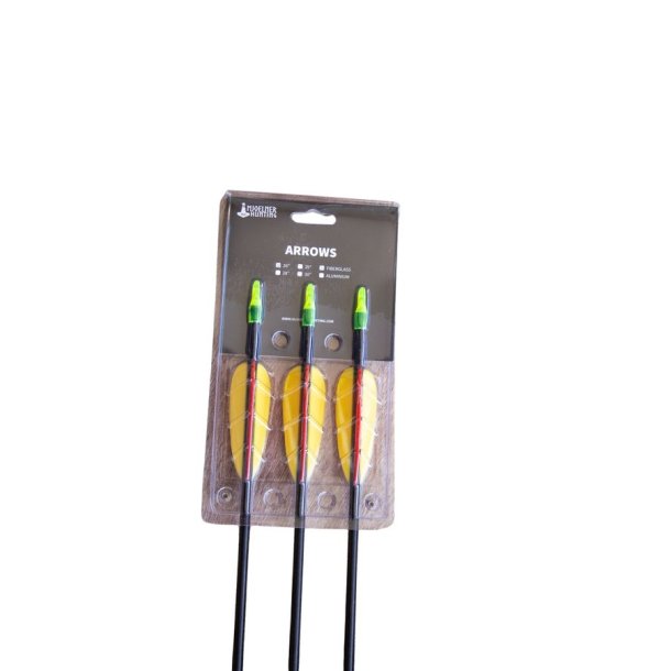 Pil Glasfiber 26" 3-Pak.