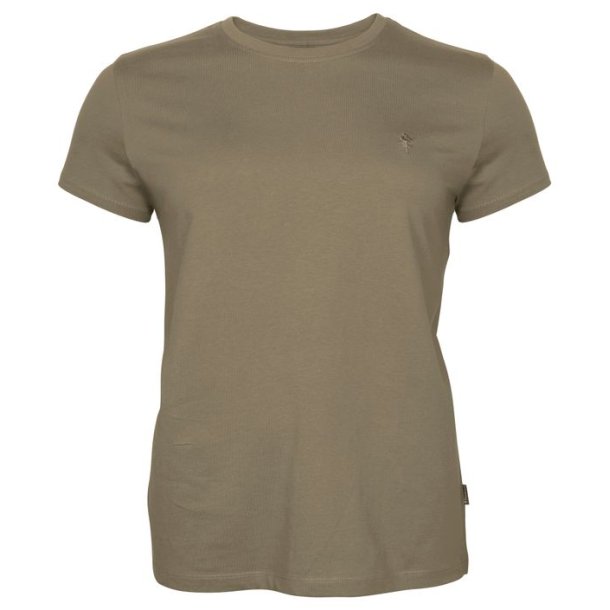 Pinewood 3-Pack T-shirt W Green/Brown/Khaki