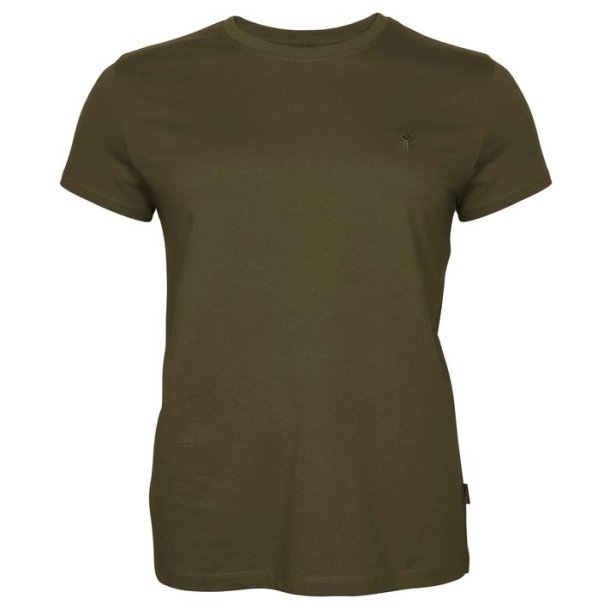 Pinewood 3-Pack T-shirt W Green/Brown/Khaki