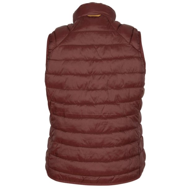 Pinewood Abisko Insulation Vest W Earth Plum