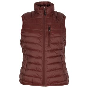 Pinewood Abisko Insulation Vest W Earth Plum