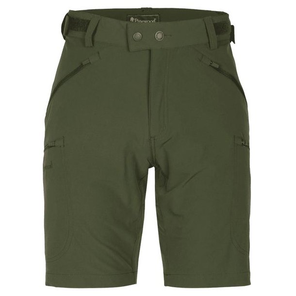 Pinewood Abisko Light Stretch Shorts Moss Green