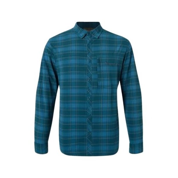 Pinewood Abisko Trekking Skjorte Teal Blue