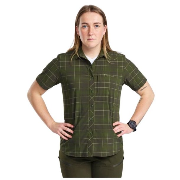 Pinewood Abisko Trekking SS W Moss Green