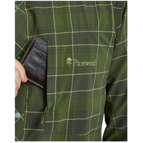 Pinewood Abisko Trekking SS W Moss Green