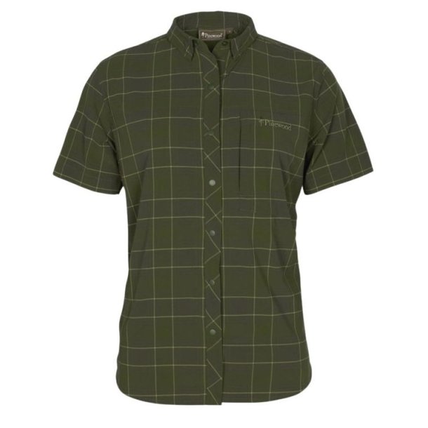 Pinewood Abisko Trekking SS W Moss Green