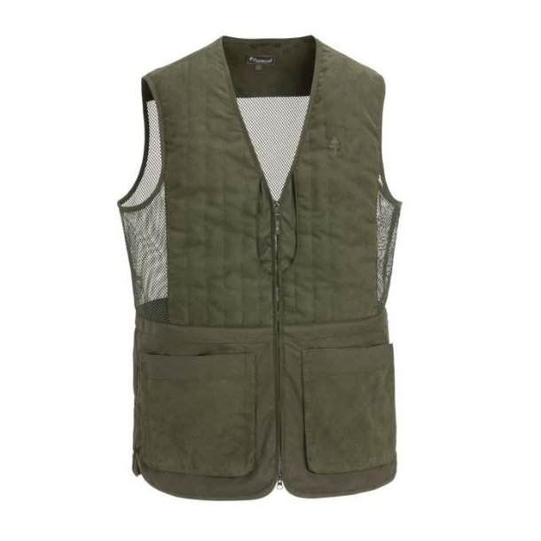 Pinewood Cadley Shooting Vest Moss Green