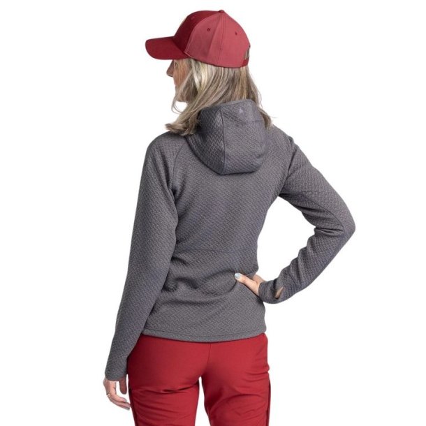 Pinewood Everyday Travel FullZip HoodieW Grey Mel
