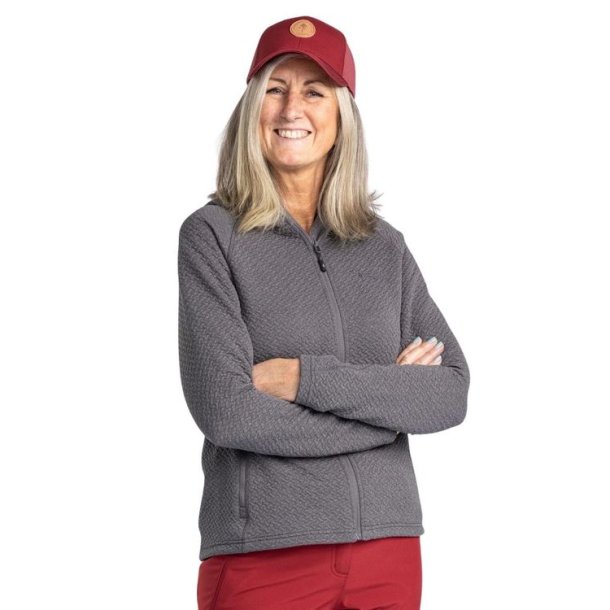 Pinewood Everyday Travel FullZip HoodieW Grey Mel