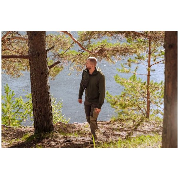 Pinewood Finnveden Trail Hybrid Bukser Earth Brown/L. Khaki