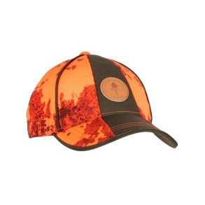Pinewood Furudal Hunters WP Cap Strata Blaze/Moss Green