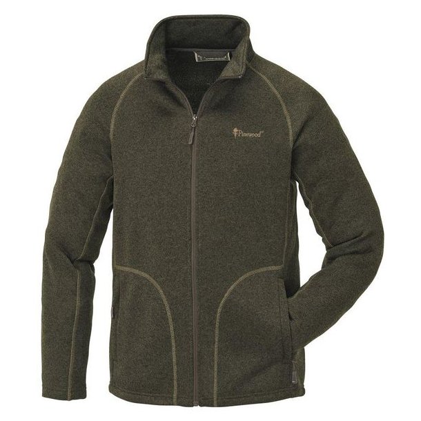 Pinewood Gabriel Knitted Jkt Olive Mel