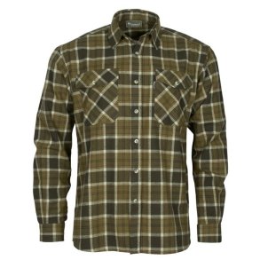Pinewood Hrjedalen Shirt H.Olive/Khaki
