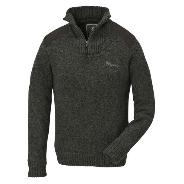 Pinewood Hurricane Sweater W D. Grey Mel