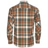 Pinewood Lappland Rough Flannel Skjorte Green/Orange