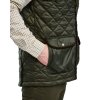 Pinewood Nydala Classic Vest Moss Green